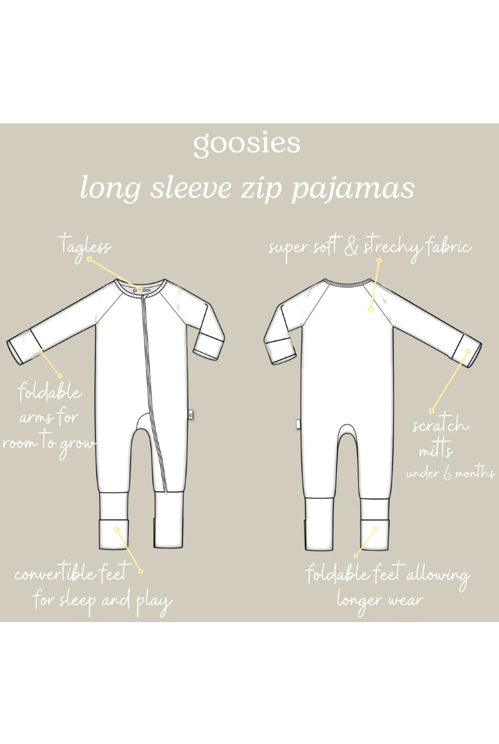 Goosies: Zip PJs-Deer-12- Baby/Kids/Men-Goosies-Usher & Co - Women's Boutique Located in Atoka, OK and Durant, OK