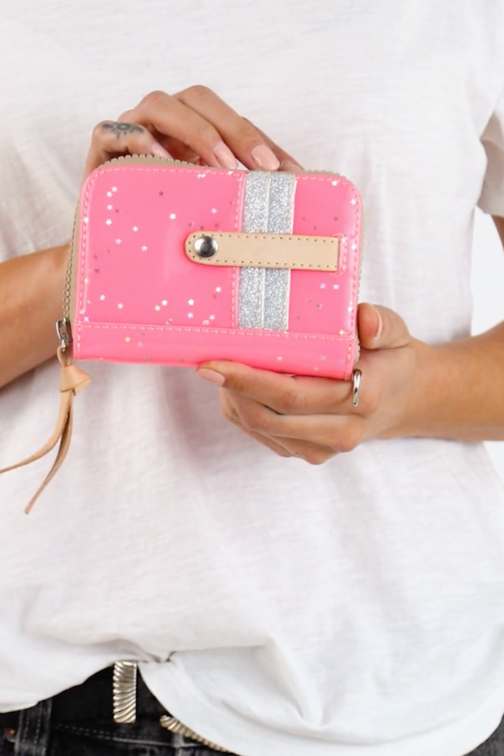 Consuela: Zippy Wallet-Shine-10- Bags/Wallets-CONSUELA-Usher & Co - Women's Boutique Located in Atoka, OK and Durant, OK