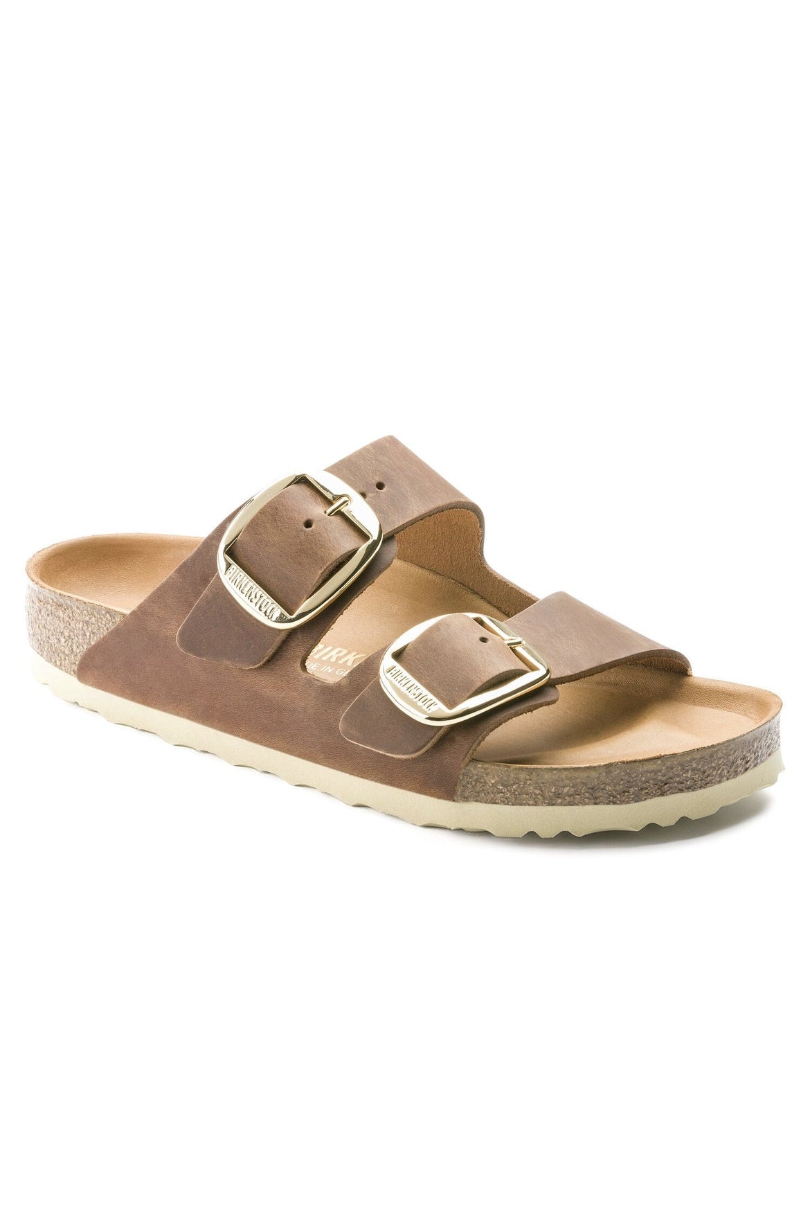 Birkenstock: Arizona Big Buckle-Cognac-9- Shoes-BIRKENSTOCK-Usher & Co - Women's Boutique Located in Atoka, OK and Durant, OK