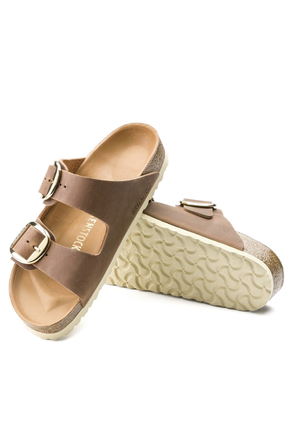 Birkenstock: Arizona Big Buckle-Cognac-9- Shoes-BIRKENSTOCK-Usher & Co - Women's Boutique Located in Atoka, OK and Durant, OK