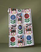 GEOMETRY: Folk Deer Tea Towel-11- Gift/Home-Geometry-Usher & Co - Women's Boutique Located in Atoka, OK and Durant, OK