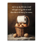 Back in My Day: Toilet Paper & Eggs - Funny Greeting Card-11- Gift/Home-Bad Betty Greeting Co.-Usher & Co - Women's Boutique Located in Atoka, OK and Durant, OK