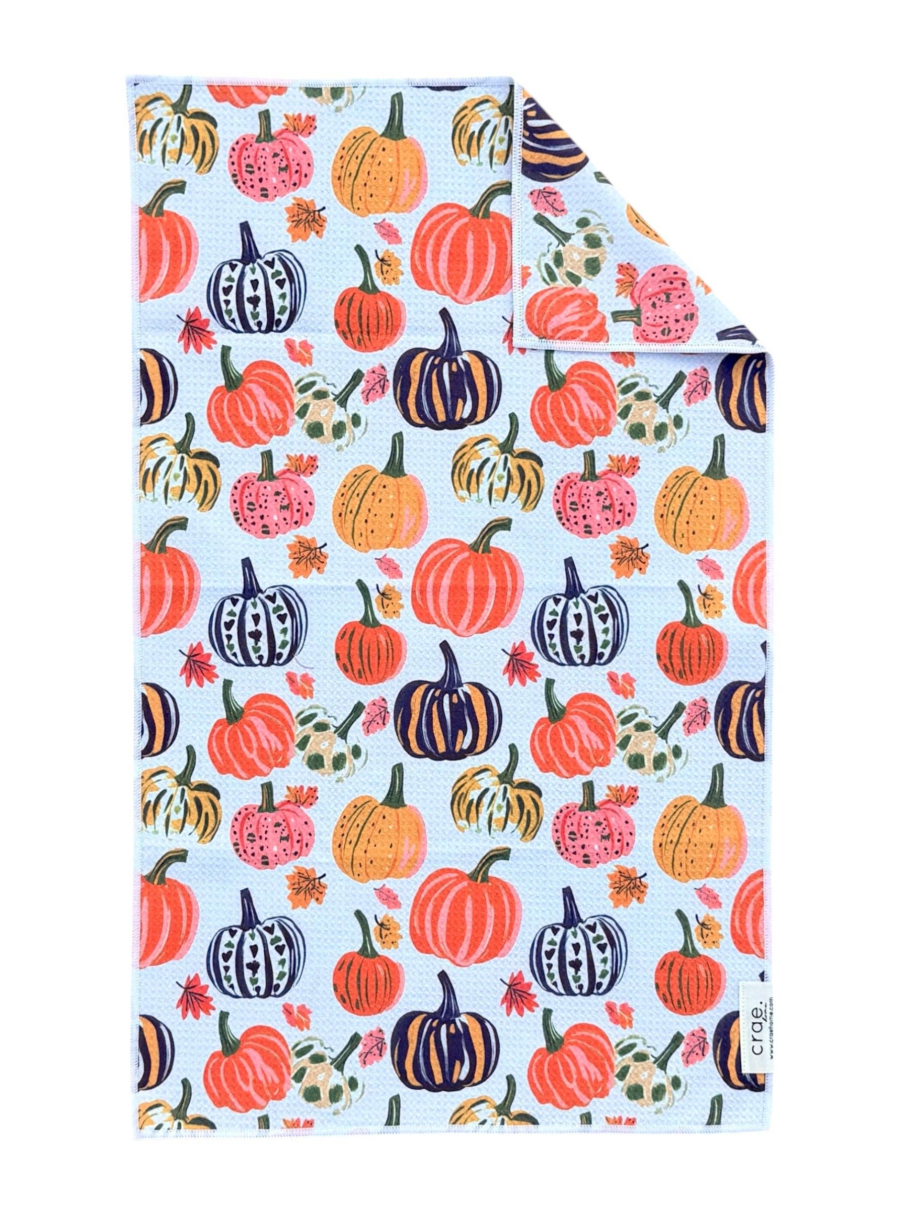 Oh My Gourd!: Double-Sided Hand Towel-11- Gift/Home-Crae.Home-Usher & Co - Women's Boutique Located in Atoka, OK and Durant, OK