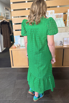 Hydrangea Dress-6- Dress/Romp/Jump-ENTRO-Usher & Co - Women's Boutique Located in Atoka, OK and Durant, OK