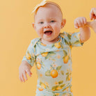 Copper Pearl: Short Sleeve Bodysuit - Melody-12- Baby/Kids/Men-Copper Pearl-Usher & Co - Women's Boutique Located in Atoka, OK and Durant, OK