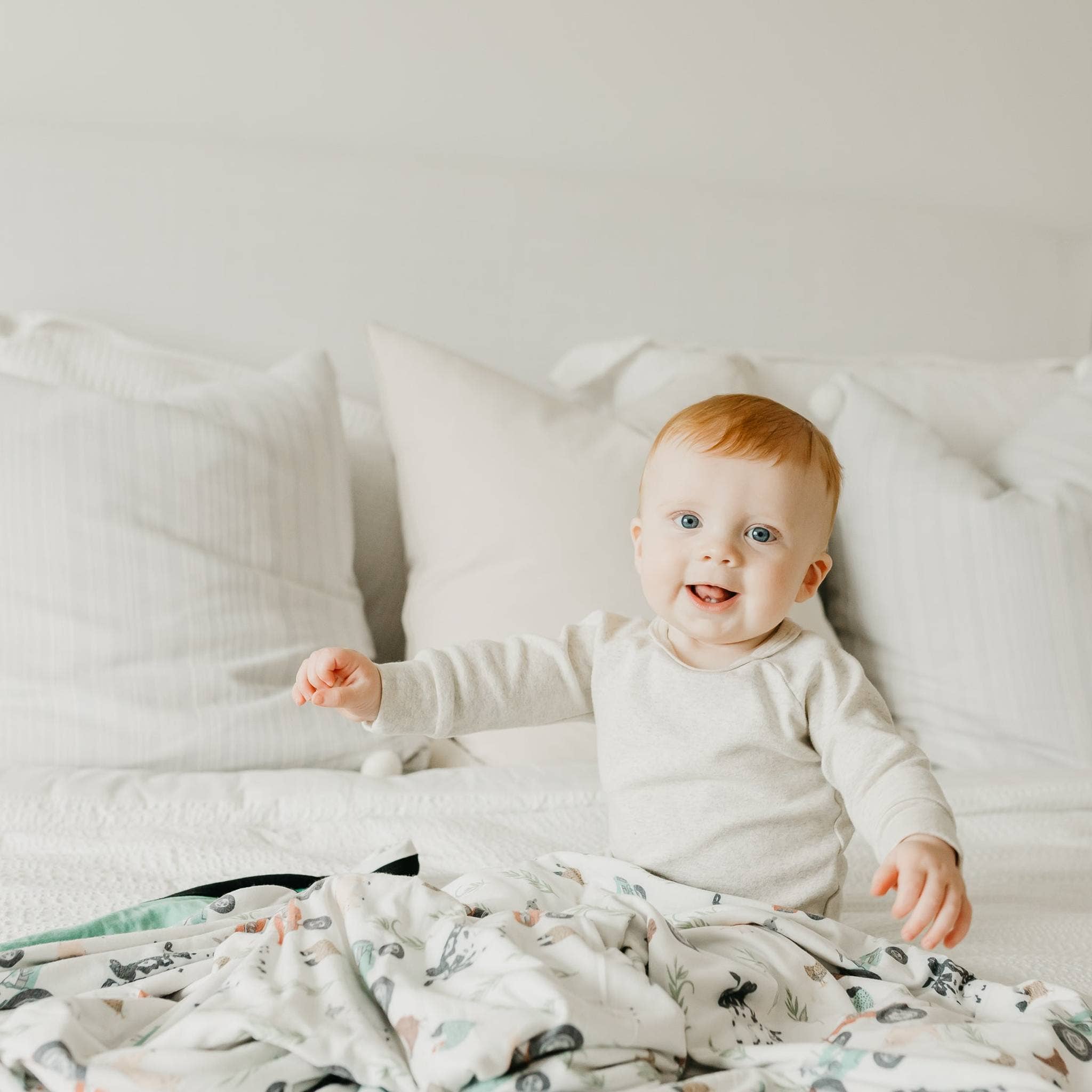 Copper Pearl: Three-Layer Quilt - Jo-12- Baby/Kids/Men-Copper Pearl-Usher & Co - Women's Boutique Located in Atoka, OK and Durant, OK