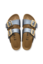 Birkenstock: Sydney Luxe Birko-Flor - Black-9- Shoes-Birkenstock-Usher & Co - Women's Boutique Located in Atoka, OK and Durant, OK