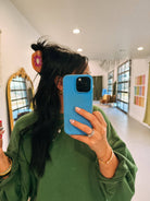 Peachy Flower Hair Clip-8- Accessory-ETTA & EAST-Usher & Co - Women's Boutique Located in Atoka, OK and Durant, OK