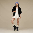 UGG: Tash Faux Fur Jacket-Black-2- Tops Over-UGG-Usher & Co - Women's Boutique Located in Atoka, OK and Durant, OK