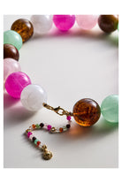 Baublebar: Jane Beaded Necklace - Pink Multi-7- Jewelry-Baublebar-Usher & Co - Women's Boutique Located in Atoka, OK and Durant, OK
