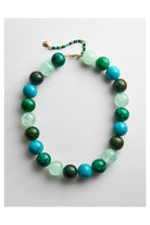 Baublebar: Jane Beaded Necklace - Blue Multi-7- Jewelry-Baublebar-Usher & Co - Women's Boutique Located in Atoka, OK and Durant, OK