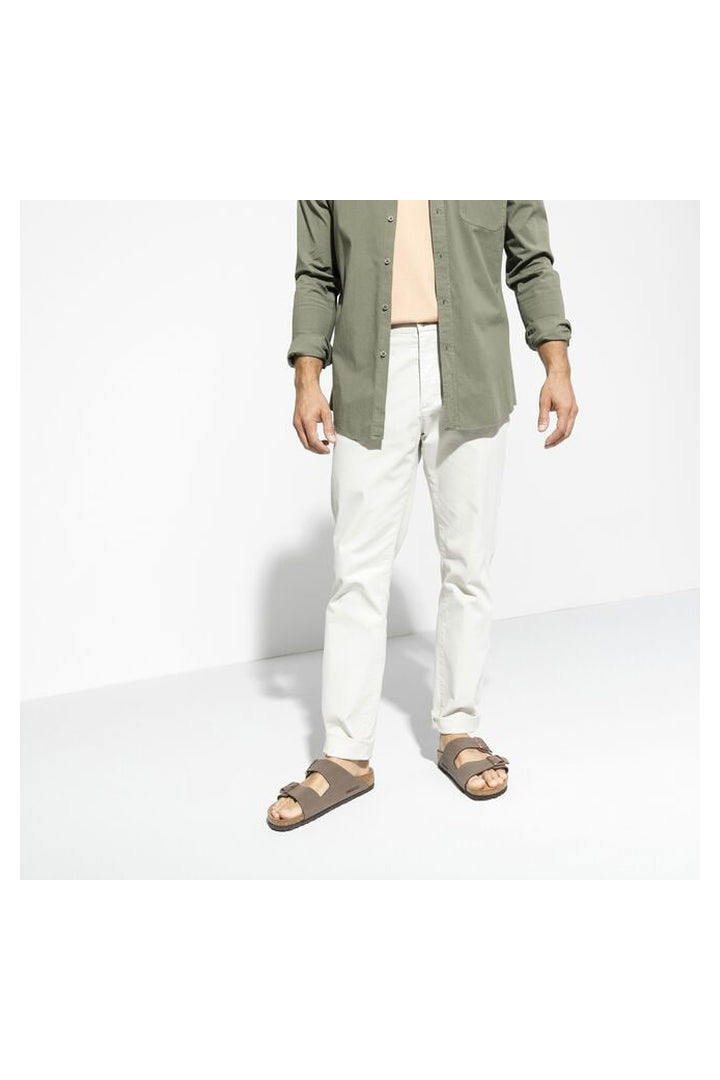 Birkenstock: Arizona Birko-Flor - Nubuck Mocha-9- Shoes-Birkenstock-Usher & Co - Women's Boutique Located in Atoka, OK and Durant, OK