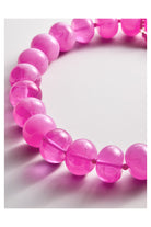 Baublebar: Joan Semi-Precious Necklace - Fuchsia Agate-7- Jewelry-Baublebar-Usher & Co - Women's Boutique Located in Atoka, OK and Durant, OK