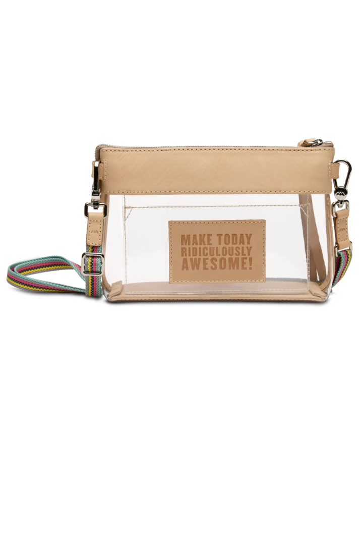 Consuela: Midtown Crossbody - Clear Diego-10- Bags/Wallets-CONSUELA-Usher & Co - Women's Boutique Located in Atoka, OK and Durant, OK