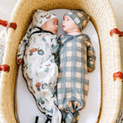 Copper Pearl: Newborn Knotted Gown - Jo-12- Baby/Kids/Men-Copper Pearl-Usher & Co - Women's Boutique Located in Atoka, OK and Durant, OK