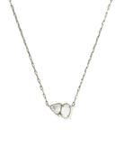 Kendra Scott: Tatum Short Pendant Necklace-Silver Neutral Mix-7- Jewelry-KENDRA SCOTT-Usher & Co - Women's Boutique Located in Atoka, OK and Durant, OK