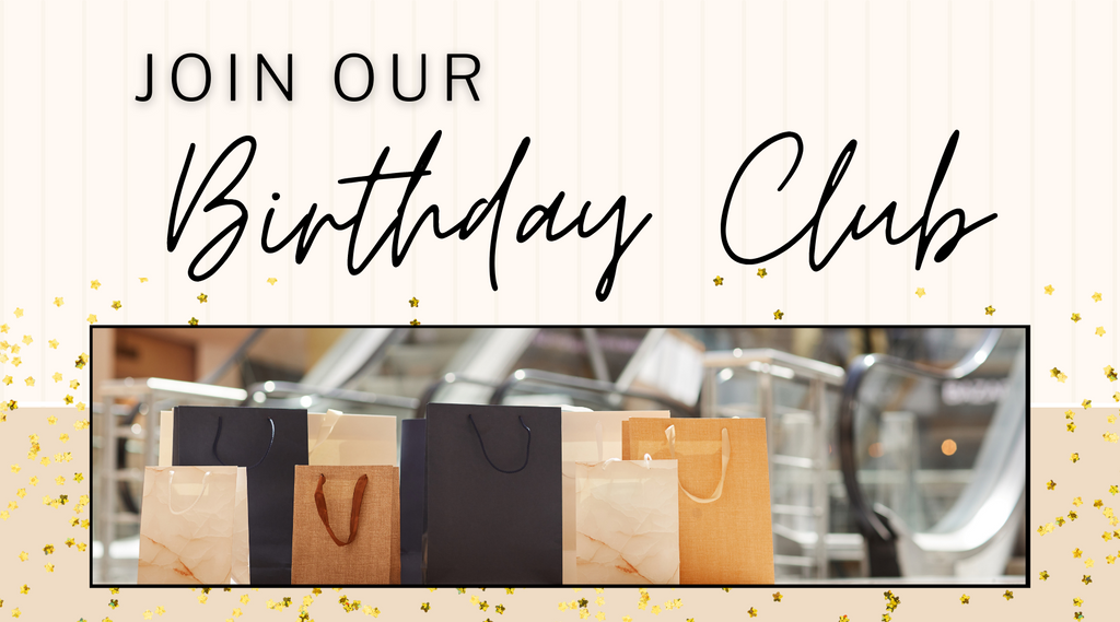 Join Our Birthday Club | Usher & Co. | Women's Fashion Boutique Located in Atoka and Durant, OK