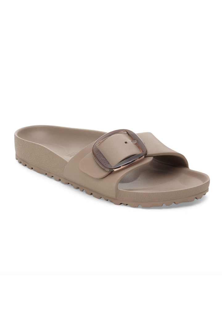 Birkenstock: Madrid Big Buckle Eva - Gray Taupe N-9- Shoes-Birkenstock-Usher & Co - Women's Boutique Located in Atoka, OK and Durant, OK