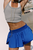 Free People Movement: Element Short-Powerline Blue-4- Bottoms-Free People Movement-Usher & Co - Women's Boutique Located in Atoka, OK and Durant, OK