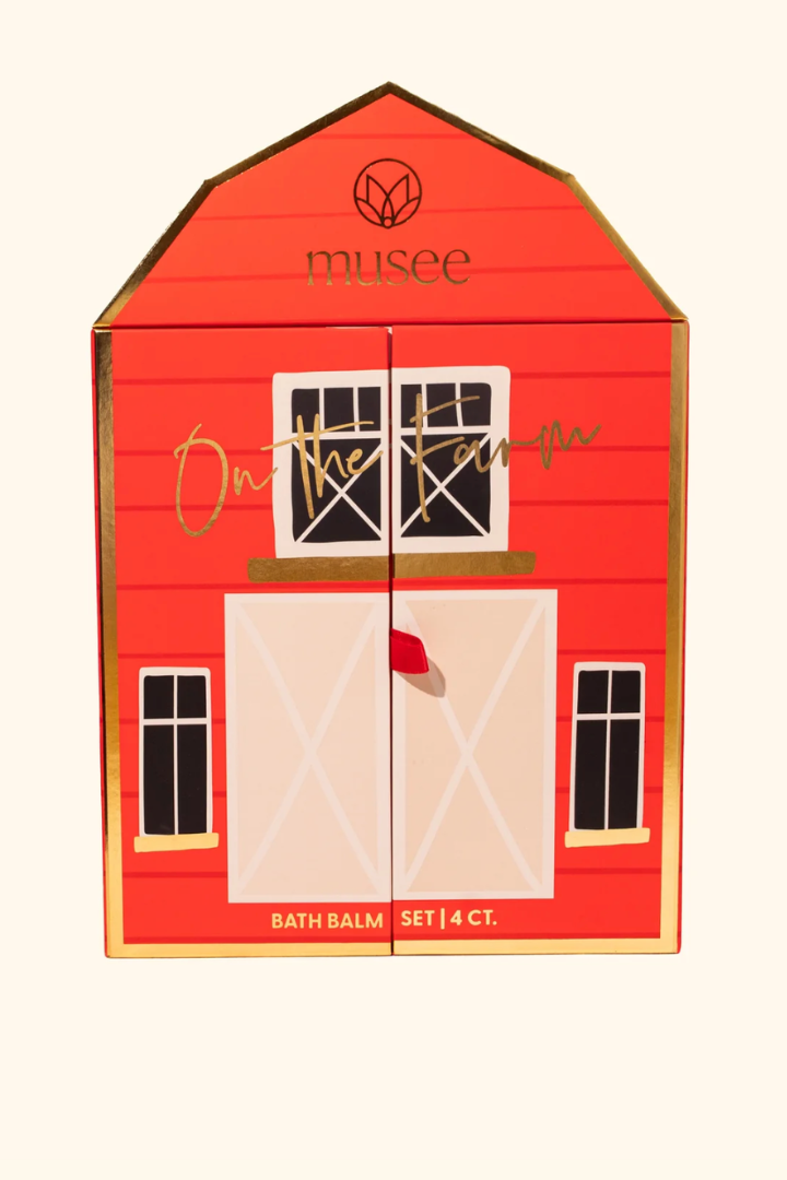 Musee: On the Farm Bath Balm Set-11- Gift/Home-Musee Wholesale-Usher & Co - Women's Boutique Located in Atoka, OK and Durant, OK