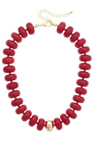 San Sebastián Beaded Resin Necklace-7- Jewelry-Canvas Style-Usher & Co - Women's Boutique Located in Atoka, OK and Durant, OK
