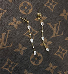 Ashton Earrings-Gold-7- Jewelry-CHANSUTTPEARLS-Usher & Co - Women's Boutique Located in Atoka, OK and Durant, OK