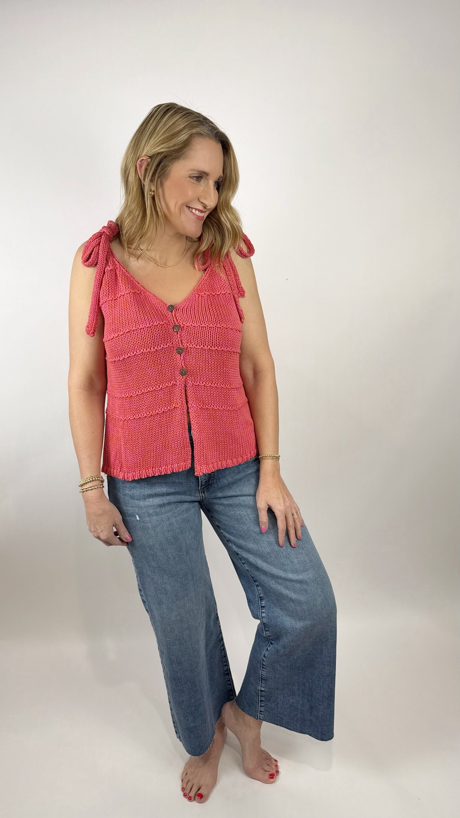 Zoey Sweater Tank-1- Tops-Wishlist-Usher & Co - Women's Boutique Located in Atoka, OK and Durant, OK