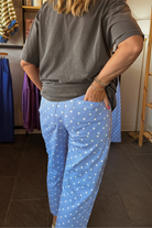 Villa Polka Dot Pants-4- Bottoms-Glam-Usher & Co - Women's Boutique Located in Atoka, OK and Durant, OK