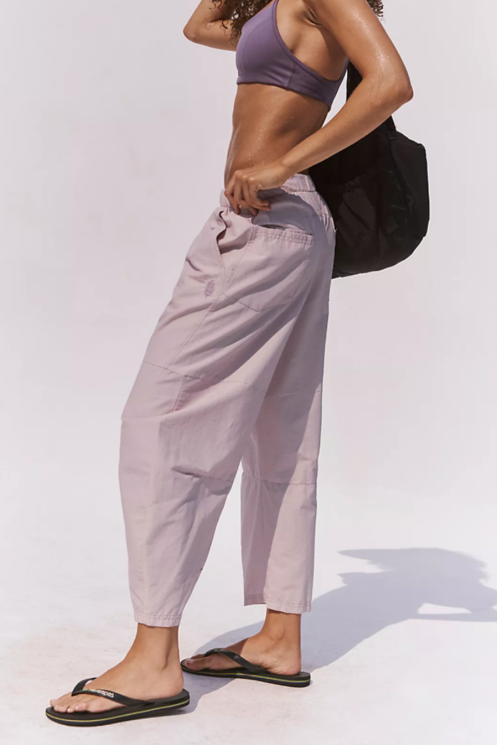 Free People Movement: Game Day Pant-Pearl-4- Bottoms-Free People Movement-Usher & Co - Women's Boutique Located in Atoka, OK and Durant, OK