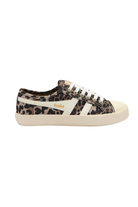 Gola: Coaster Leopard Trainer- Tan/Off White-9- Shoes-GOLA-Usher & Co - Women's Boutique Located in Atoka, OK and Durant, OK
