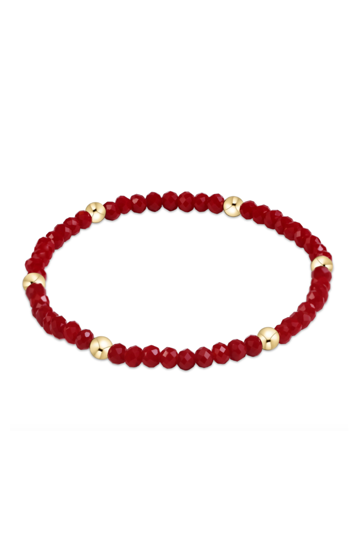 enewton: Gameday Flirty Presence Bracelet-Crimson-7- Jewelry-ENEWTON-Usher & Co - Women's Boutique Located in Atoka, OK and Durant, OK