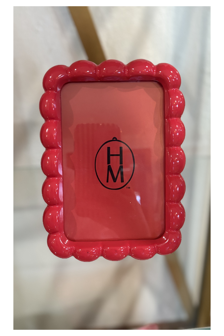 Scalloped Photo Frame-11- Gift/Home-Hazel Mazel-Usher & Co - Women's Boutique Located in Atoka, OK and Durant, OK