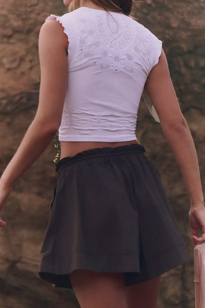 FP Movement: Horizon Short-Chocolate-4- Bottoms-Free People Movement-Usher & Co - Women's Boutique Located in Atoka, OK and Durant, OK