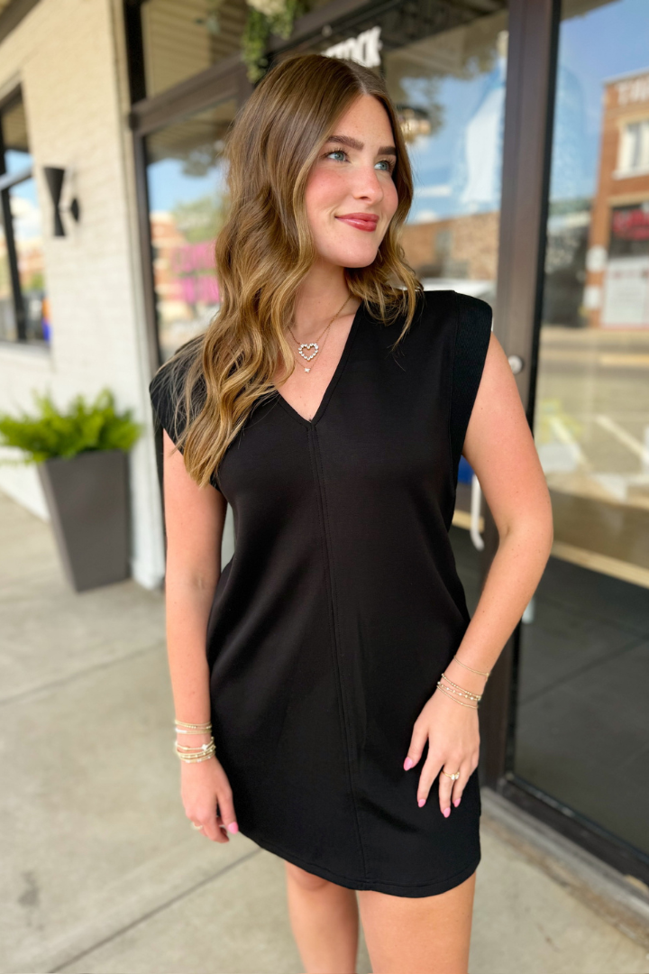 Chic Shift Dress-6- Dress/Romp/Jump-ENTRO-Usher & Co - Women's Boutique Located in Atoka, OK and Durant, OK