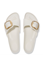 Birkenstock: Madrid Big Buckle Eva - Eggshell N-9- Shoes-BIRKENSTOCK-Usher & Co - Women's Boutique Located in Atoka, OK and Durant, OK