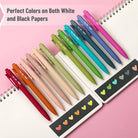 Cute 12-Pack Retractable Gel Pens with Colored Ink-11- Gift/Home-Mr. Pen-Usher & Co - Women's Boutique Located in Atoka, OK and Durant, OK