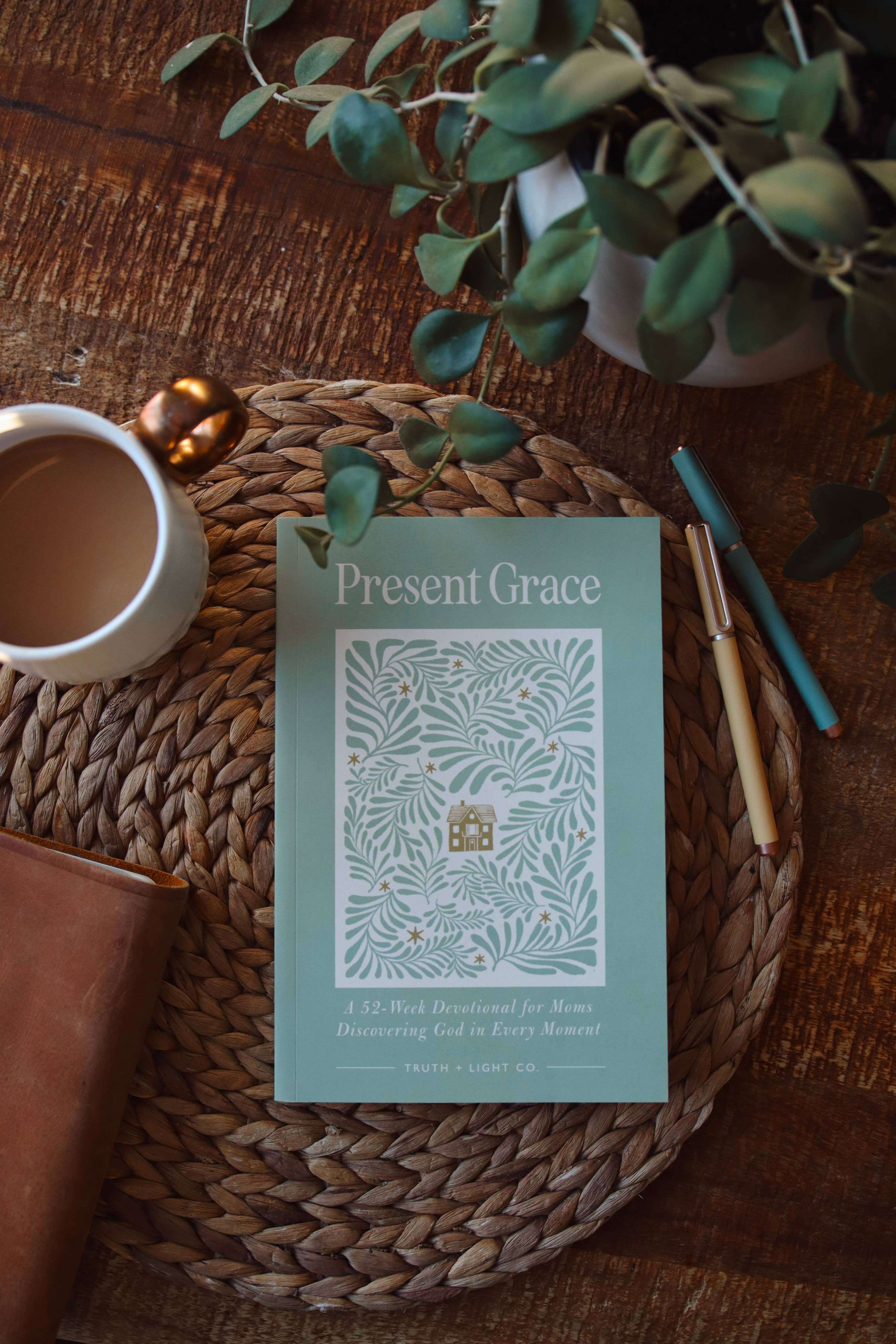 Present Grace: A 52-Week Devotional for Moms (Gift Book)-11- Gift/Home-Truth and Light-Usher & Co - Women's Boutique Located in Atoka, OK and Durant, OK