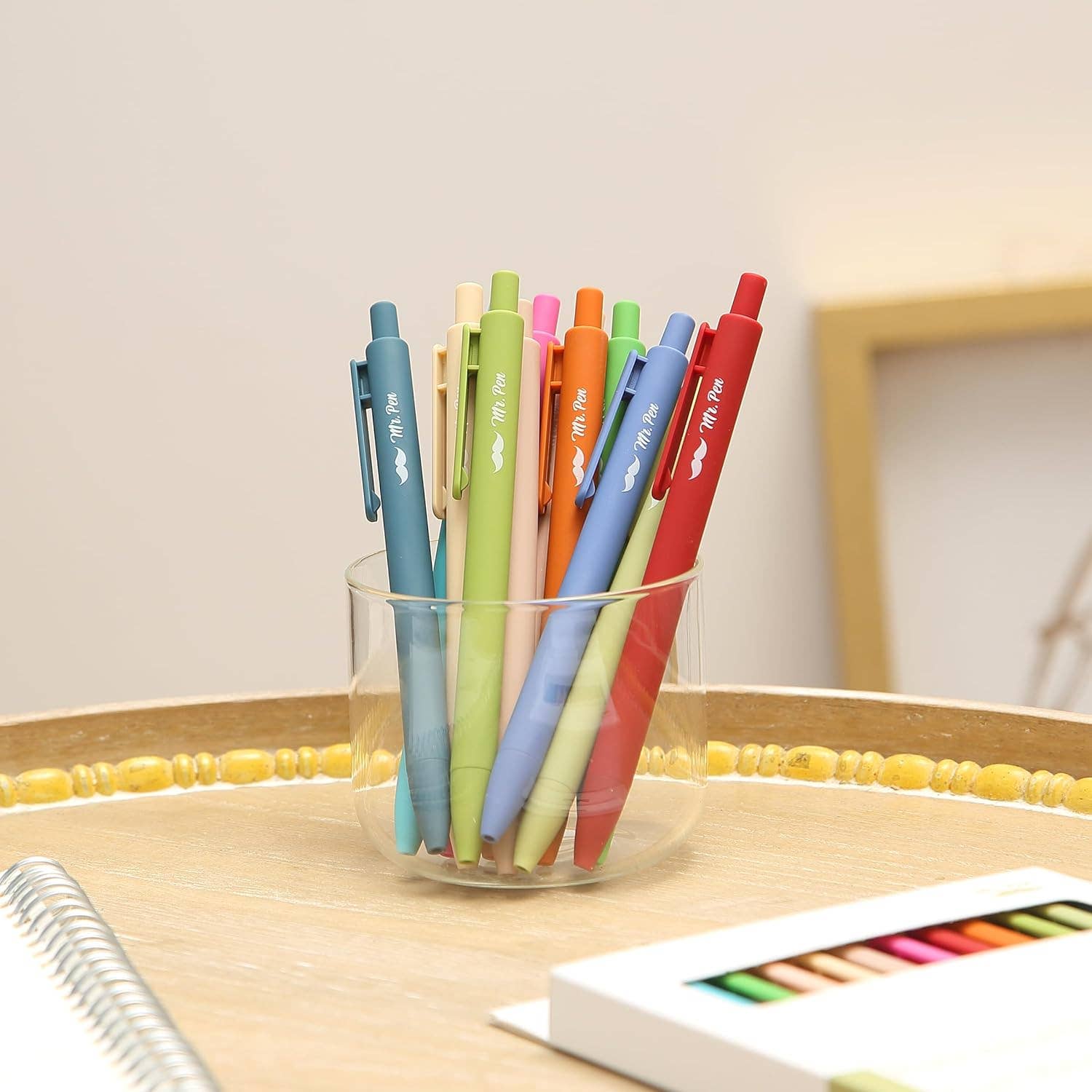 Cute 12-Pack Retractable Gel Pens with Colored Ink-11- Gift/Home-Mr. Pen-Usher & Co - Women's Boutique Located in Atoka, OK and Durant, OK
