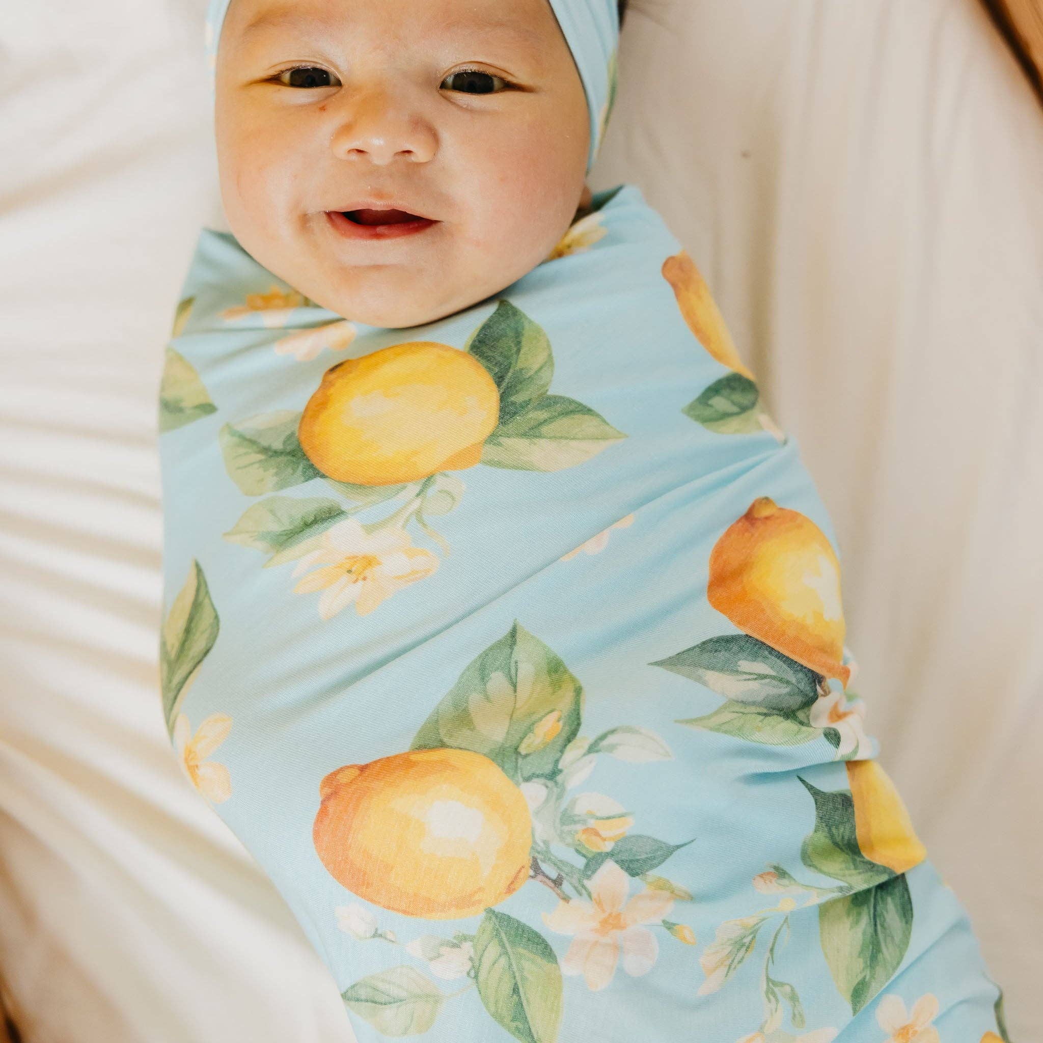 Copper Pearl: Knit Swaddle Blanket - Melody-12- Baby/Kids/Men-Copper Pearl-Usher & Co - Women's Boutique Located in Atoka, OK and Durant, OK