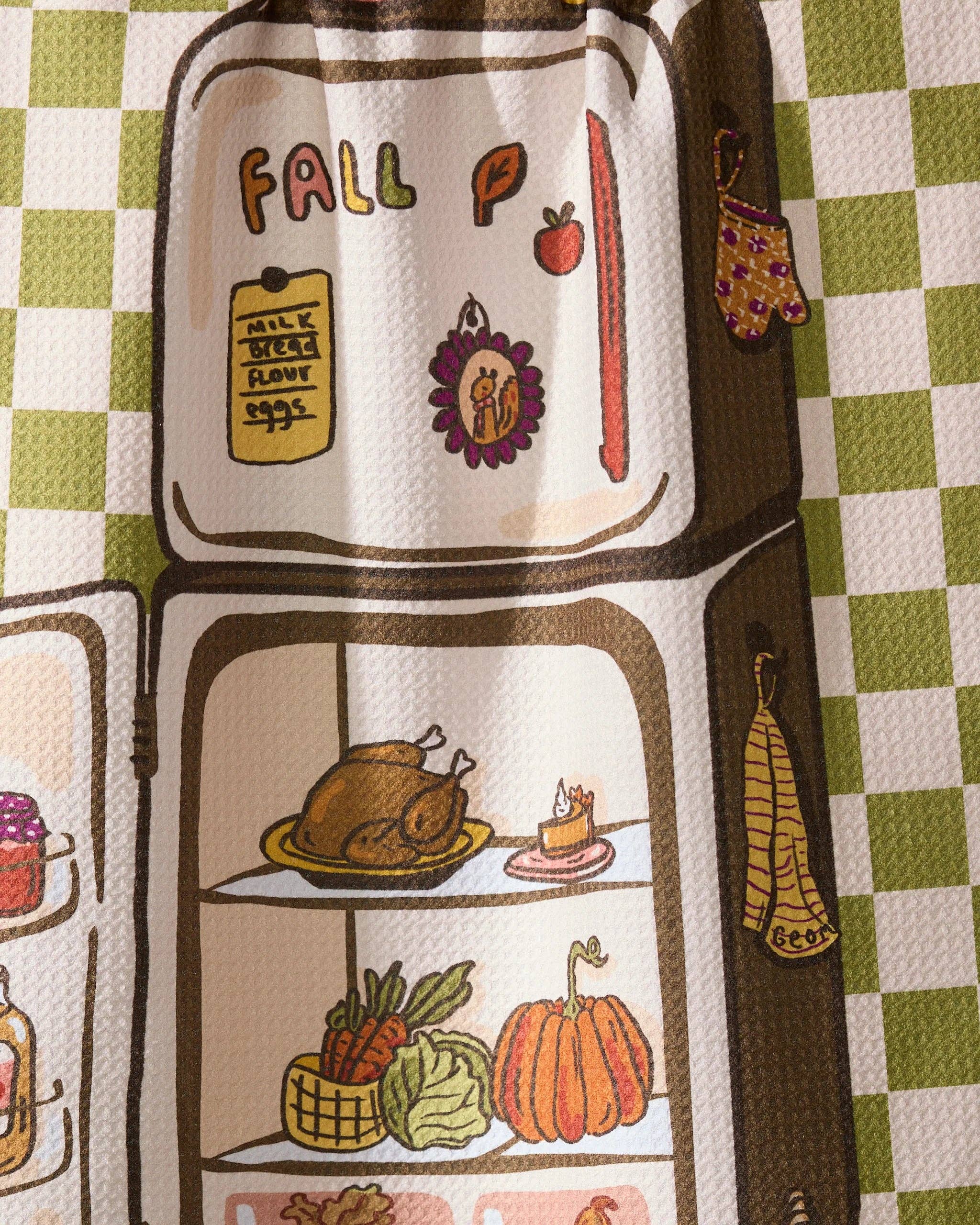 GEOMETRY: Is It Fall Yet Tea Towel-11- Gift/Home-Geometry-Usher & Co - Women's Boutique Located in Atoka, OK and Durant, OK