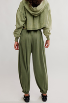 Free People Movement: Momentum Balloon Pants - Ivy-4- Bottoms-Free People Movement-Usher & Co - Women's Boutique Located in Atoka, OK and Durant, OK