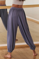 Free People Movement: Momentum Balloon Pants - Blue Indigo-4- Bottoms-Free People Movement-Usher & Co - Women's Boutique Located in Atoka, OK and Durant, OK