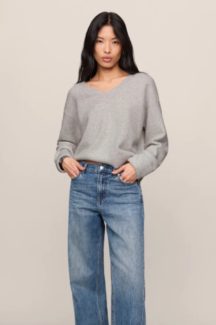 Z Supply Cerro Sweater | Feather Grey-1- Tops-Z SUPPLY-Usher & Co - Women's Boutique Located in Atoka, OK and Durant, OK