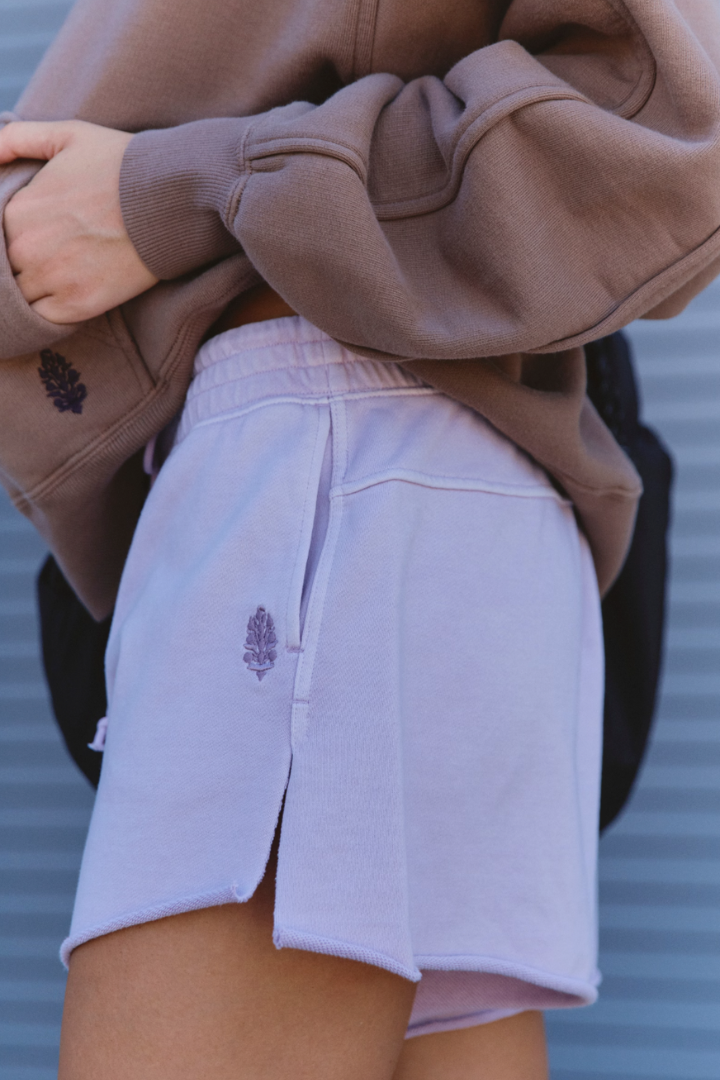 FP Movement: Knockout Short-Cool Lilac-4- Bottoms-Free People Movement-Usher & Co - Women's Boutique Located in Atoka, OK and Durant, OK