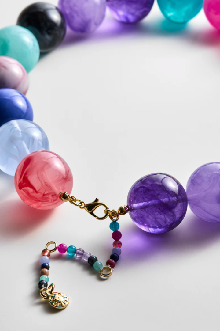 Baublebar: Jane Beaded Necklace - Muted Multi-7- Jewelry-Baublebar-Usher & Co - Women's Boutique Located in Atoka, OK and Durant, OK