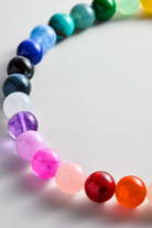 Baublebar: Mini Jane Beaded Necklace - Rainbow-7- Jewelry-Baublebar-Usher & Co - Women's Boutique Located in Atoka, OK and Durant, OK