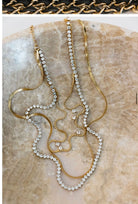 Adjustable Leah Necklace-Gold-7- Jewelry-CHANSUTTPEARLS-Usher & Co - Women's Boutique Located in Atoka, OK and Durant, OK