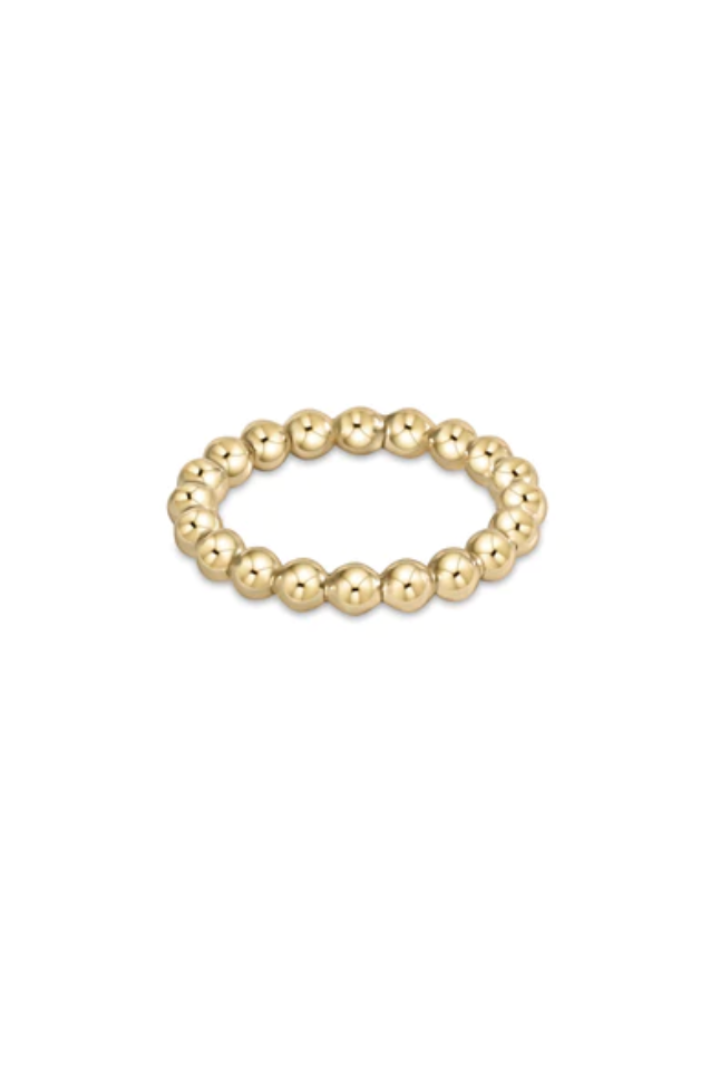 enewton: Classic Gold 3mm Bead Ring-7- Jewelry-ENEWTON-Usher & Co - Women's Boutique Located in Atoka, OK and Durant, OK