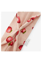 Milkbarn: Organic Cotton Knotted Headband - Strawberry-12- Baby/Kids/Men-Milkbarn-Usher & Co - Women's Boutique Located in Atoka, OK and Durant, OK
