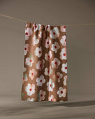 GEOMETRY: Brushed Bouquet Brown Tea Towel-11- Gift/Home-Geometry-Usher & Co - Women's Boutique Located in Atoka, OK and Durant, OK